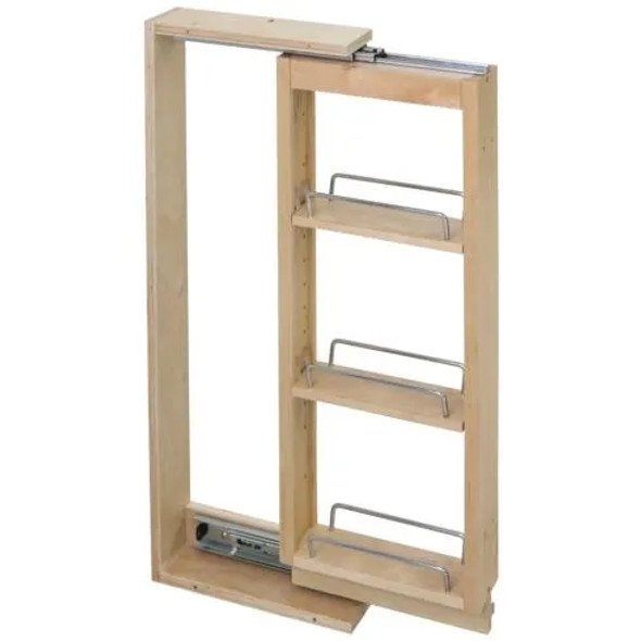 Wall Cabinet Filler Pullout WFPO Wall Cabinet Organizers Collection