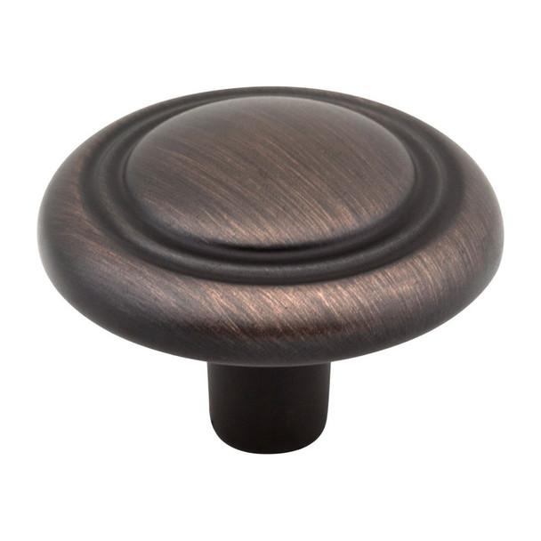 1 1/4" Diameter Knob in Brushed Vienna Cabinet Hardware Collection