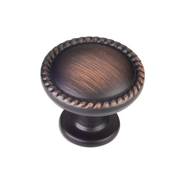 1 1/4" Diameter Knob with Rope Trim Z115 Lindos Cabinet Hardware Collection