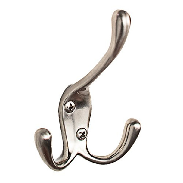 4" Triple Prong Wall Mounted Hook Builder Hardware Collection