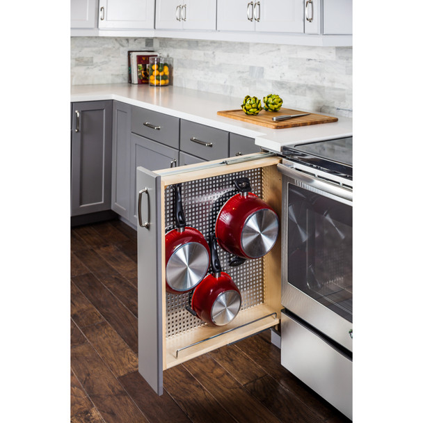 6" Peg Board Filler Pullout