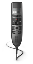 Philips SMP3800 SpeechMike Premium Touch Dictation Microphone - Push Button w/ Barcode Scanner