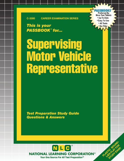 Supervising Motor Vehicle Representative (C-3300)
