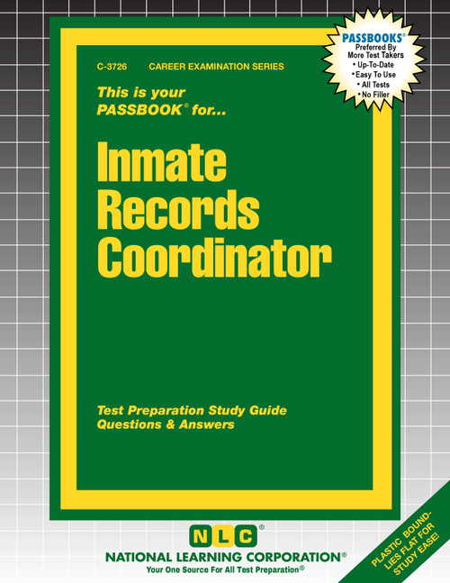 Inmate Records Coordinator (C-3726)