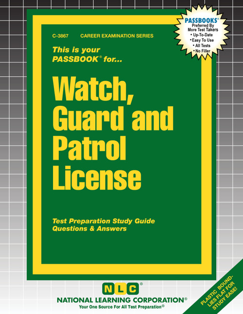 Watch, Guard and Patrol License (C-3867)