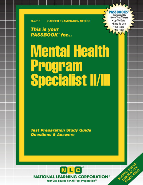Mental Health Program Specialist II/III (C-4513)