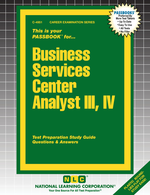Business Services Center Analyst III, IV (C-4951)