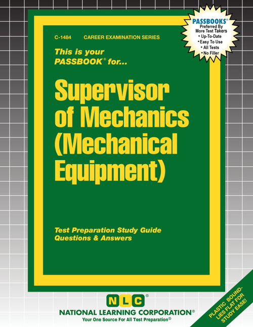 Supervisor of Mechanics (Mechanical Equipment) (C-1484)