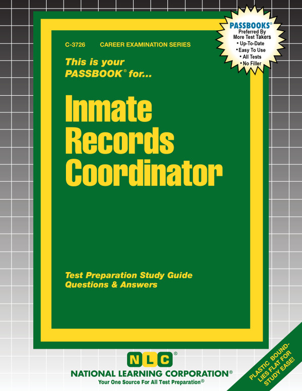 Inmate Records Coordinator (C-3726)