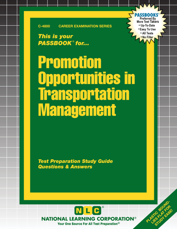Promotion Opportunities in Transportation Management (C-4800)