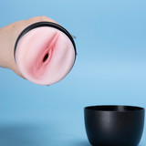 Marcus Manual Squeeze Masturbator Cup SHD-S290 Male Masturbator Spiral Texture + Squeeze Control Tightness Waterproof TPE Sex Toy