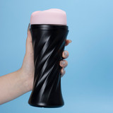 Marcus Manual Squeeze Masturbator Cup SHD-S290 Male Masturbator Spiral Texture + Squeeze Control Tightness Waterproof TPE Sex Toy