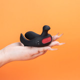 Dot Ring-RCT Remote Vibrating Cock Ring SHD-S568 9 Modes Unisex G/Clit Stim Waterproof