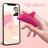 Finger Vibrator for Women Clitoral Stimulation Finger Sleeve Vibrator Waterproof USB Rechargeable APP Control Adult Sex Toy