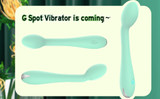 G-Spot Vibrator Curved 12 Modes Waterproof USB Rechargeable Silicone