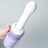 APP Controlled Tongue Licking Thrusting Vibrator HF 8000/min Suction Cup G-Spot Waterproof