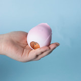 Rose Shape Sucking Vibrator Happy Meeting 10 Modes Magnetic Charge IPX6 Waterproof Mini Toy