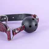 SM 11-Piece Diamond Pattern Plush Bondage Set Black Red BDSM Kit Blindfold Ball Gag Nipple Clamps Handcuffs Ankle Cuffs Whip Collar Feather Tickler Adult Sex Toy