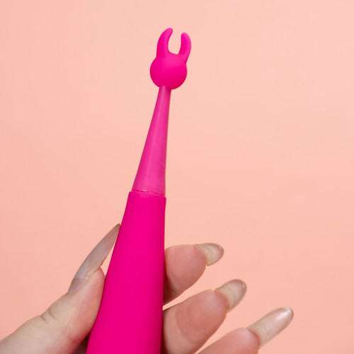 Koakuma Dual Head Point-Stim Vibrator SHD-S318 G/Clit 9 Modes Rotatable Waterproof