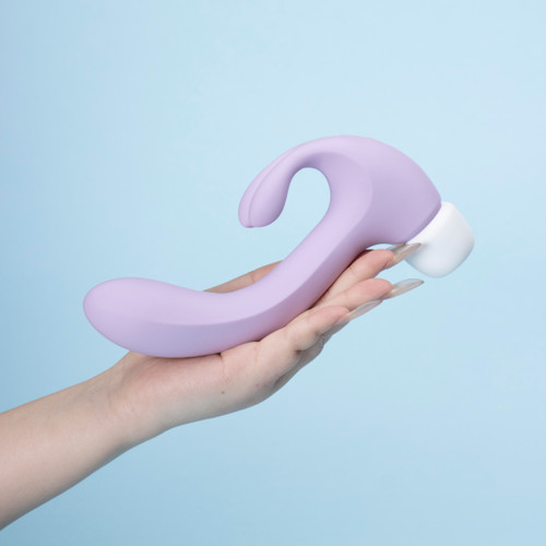 Rabbit Hammer Thrusting Rabbit Vibrator SHD-S612 G/Clit 9 Modes Thrust Suction Rotation Heat Waterproof