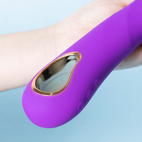 Heating Realistic Vibrator 10 Modes Constant Temp 38-42°C IPX6 Waterproof Magnetic Charge