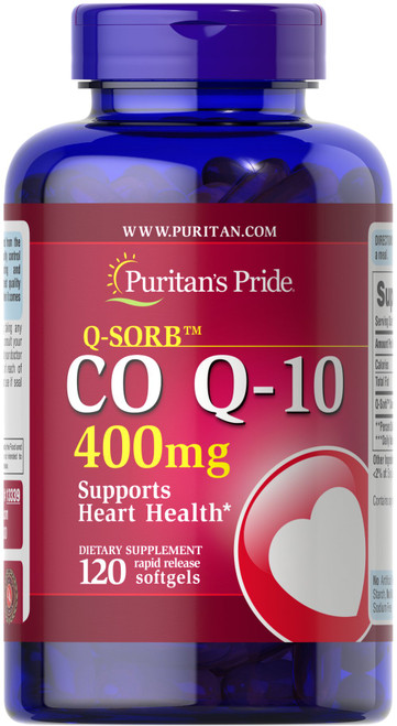 13339 / Co Q-10 400 mg 120s / 輔酶Q-10 400 毫克 120粒