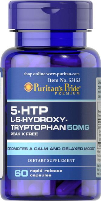5315 / 5-HTP 100 mg 60s / 5-羥基色胺酸 100 毫克 60粒 [EXP 有效日期 12/2026]
