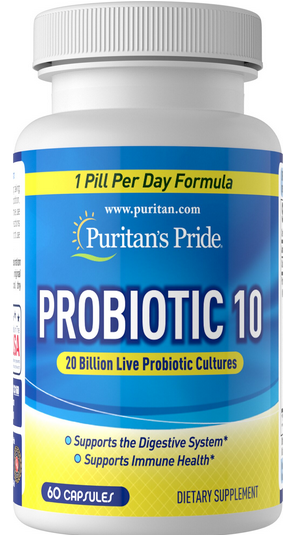 33160 / Probiotic 10 60s /  益生菌配方 60粒