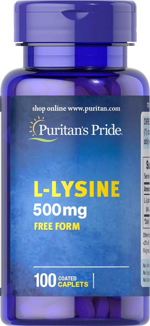  3060 / L-Lysine 500 mg 100s / 賴胺酸 500毫克 100粒