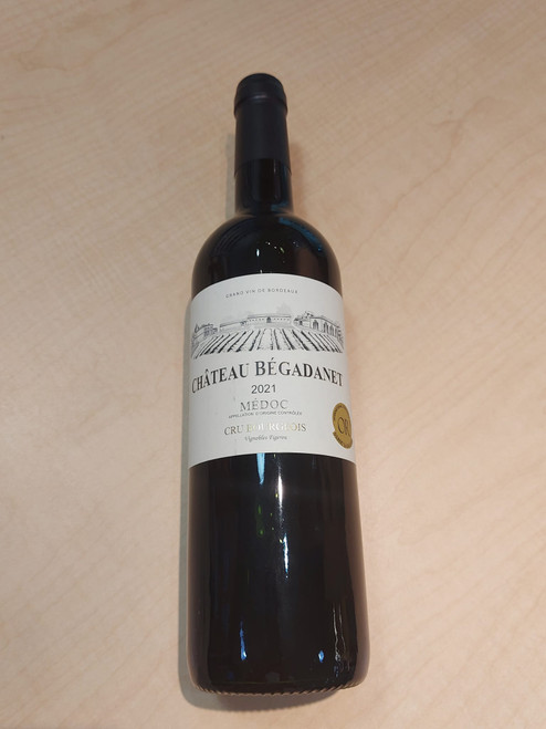 RW16 /   Chateau Begadanet Medoc Cru Bougeois 2021 / 法國貝卡塔瑞酒莊干紅葡萄酒2021