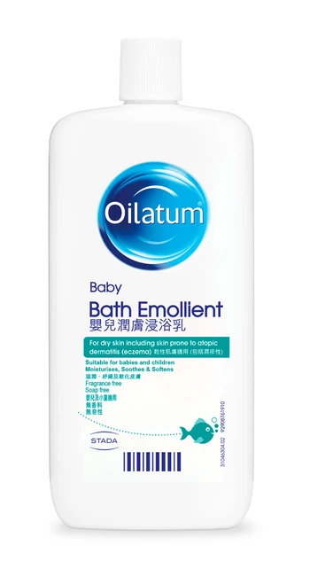3SW167415L Oilatum Baby Bath Emollient 500ml 愛麗她嬰兒潤膚浸浴乳500毫升[EXP DATE有效日期 4/2028]