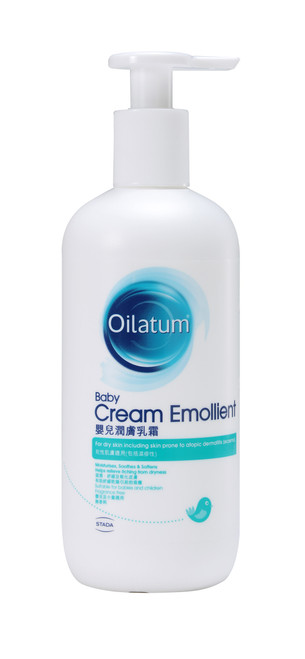3SW168298L Oilatum Baby Cream Emollent 350ml 愛麗她嬰兒潤膚乳霜350毫升 [EXP DATE有效日期 31/10/2028]