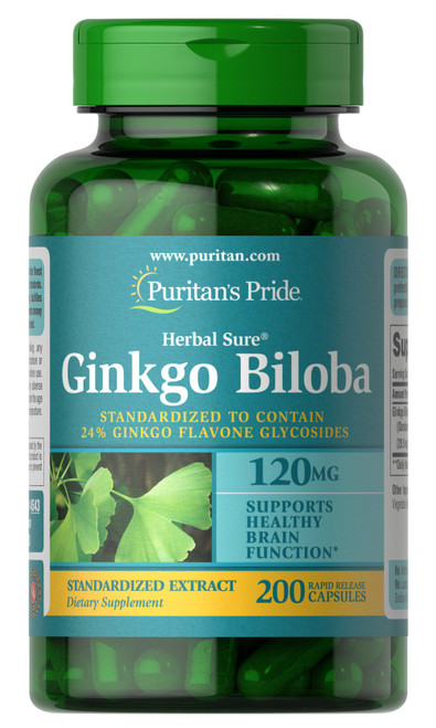 4543 / Ginkgo Biloba 120mg 200s / 銀杏葉萃取物 120 毫克 200粒