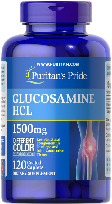 11822/ Glucosamine HCl 1500 mg 120s / 氨基葡萄糖鹽酸鹽1500毫克120粒