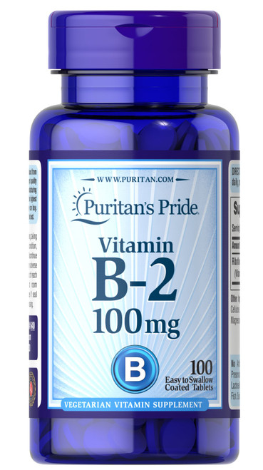  640 / Vitamin B-2 100 mg 100s / 維他命B-2 100毫克100粒