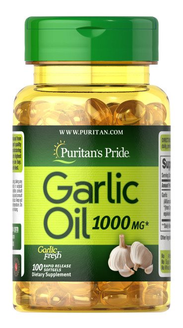 2970 /Garlic Oil 1000 mg 100s /  大蒜油1,000毫克 100粒 [EXP 有效日期12/2026] 