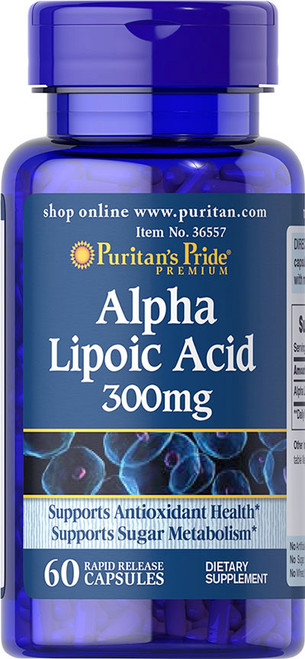 36557 / Alpha Lipoic Acid 300 mg 60s / 硫辛酸300毫克 60粒 [EXP DATE有效日期4/26]