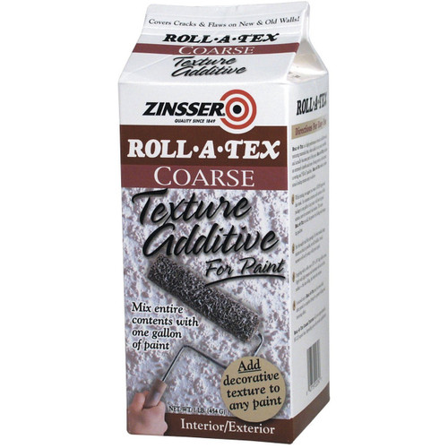 Zinsser Roll-A-Tex Texture Additives for Paint Coarse 1-Lb.