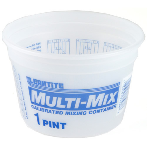 Measuring Cup with Mixing Ratios Pint - Includes Lid