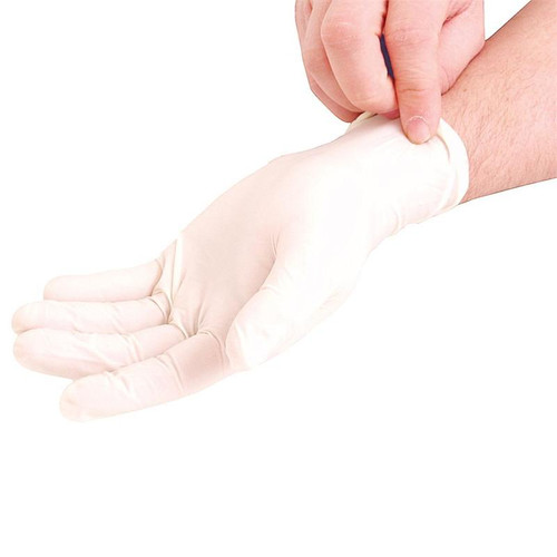 Safety Zone Disposable Latex Gloves-Box