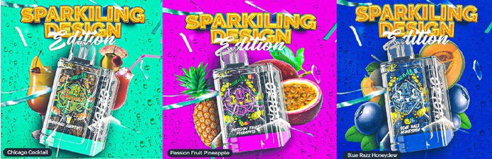 ​Sparkling Edition Orion Bar Rechargeable Disposable