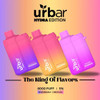 URBAR HYDRA EDITION 5% DISPOSABLE DEVICE 18ML 8000 PUFFS