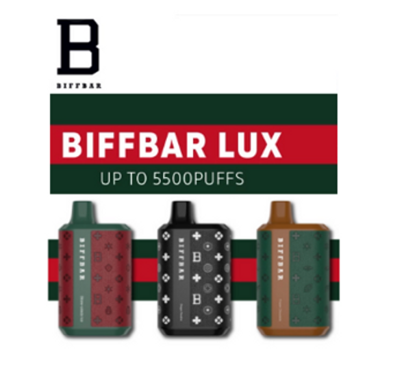 BIFFBAR LUX LEATHER EDITION  - 5500 PUFFS vapepooh.com