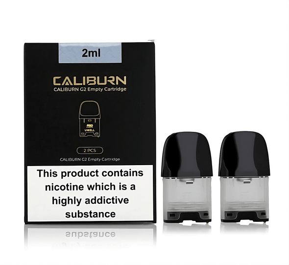 Uwell Caliburn G2 Refillable Cartridge 2mL - Pack of 2 | Vape Pooh