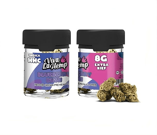 Viva La Hemp HHC Extra Kief Indoor Grown Premium Flower | 8 Gram