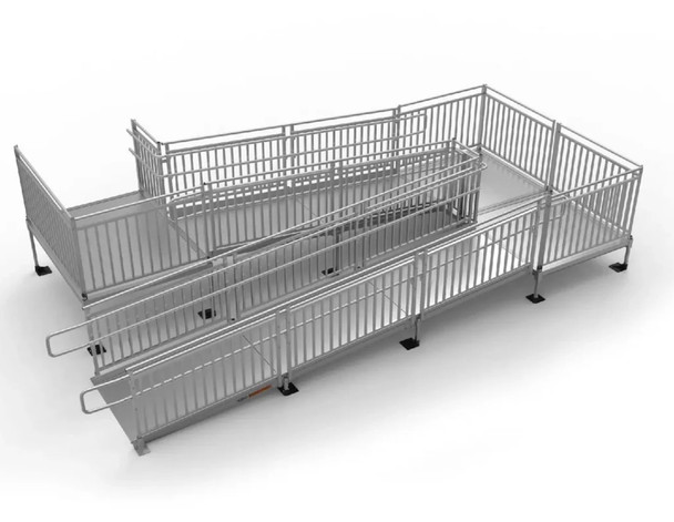 United Commercial Modular Ramp (ADA Compliant)