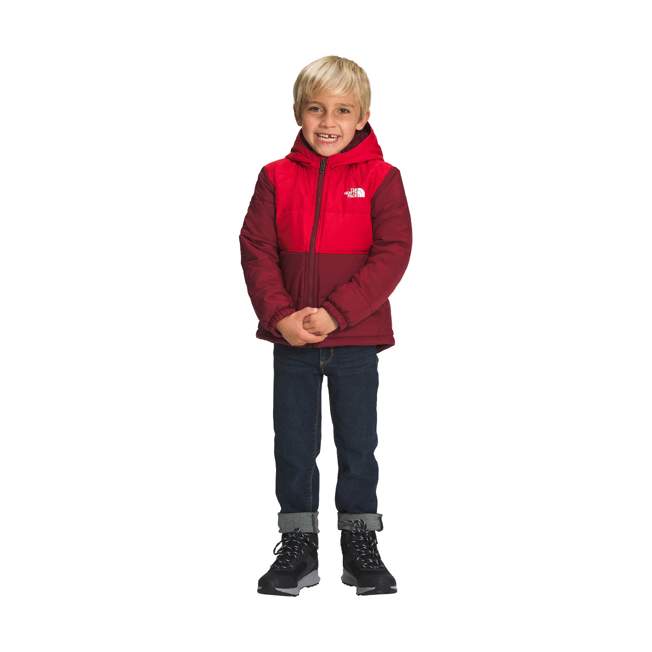 The North Face Kids' Reversible Mount Chimbo Full Zip Hooded Jacket '23