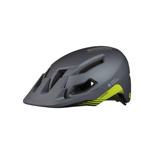 Sweet Protection Dissenter MIPS Helmet 2022 (Slate Gray Metallic/ Fluo)