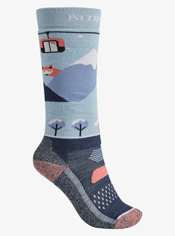 Burton Kids Performance Midweight Sock '22 Snow Day XS/S