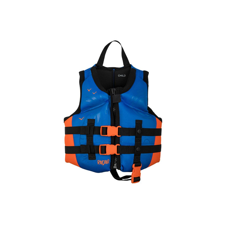 Radar Boy's CGA Life Vest '21 Orange / Blue Child (30-50lbs)